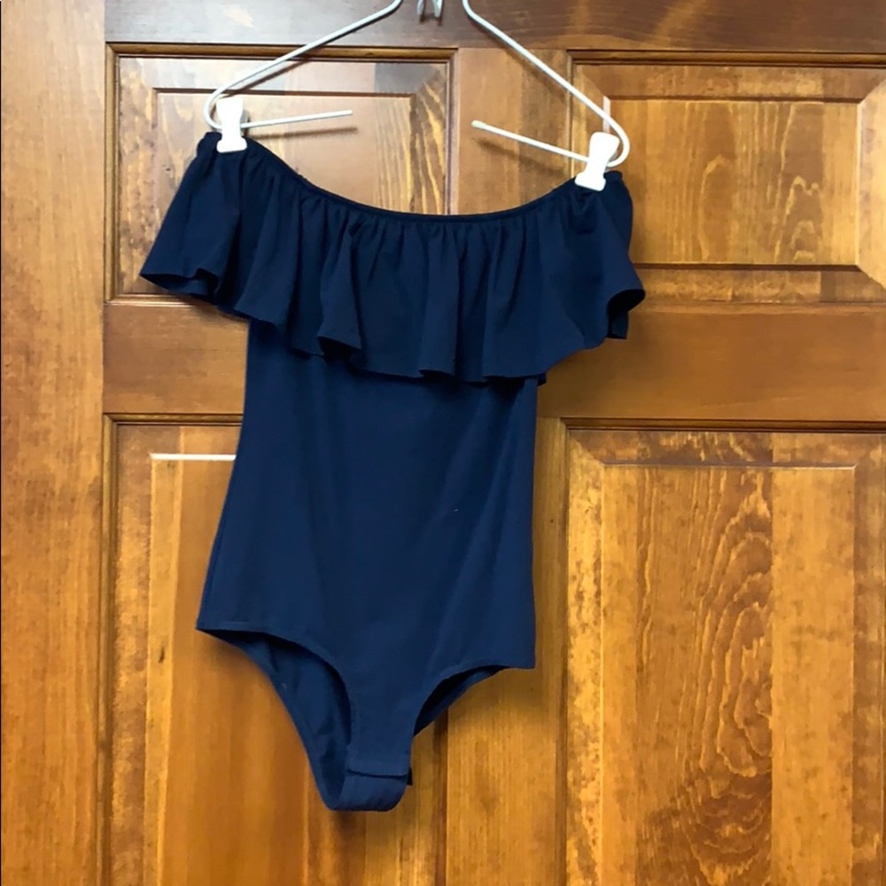 Jcrew off the shoulder bodysuit